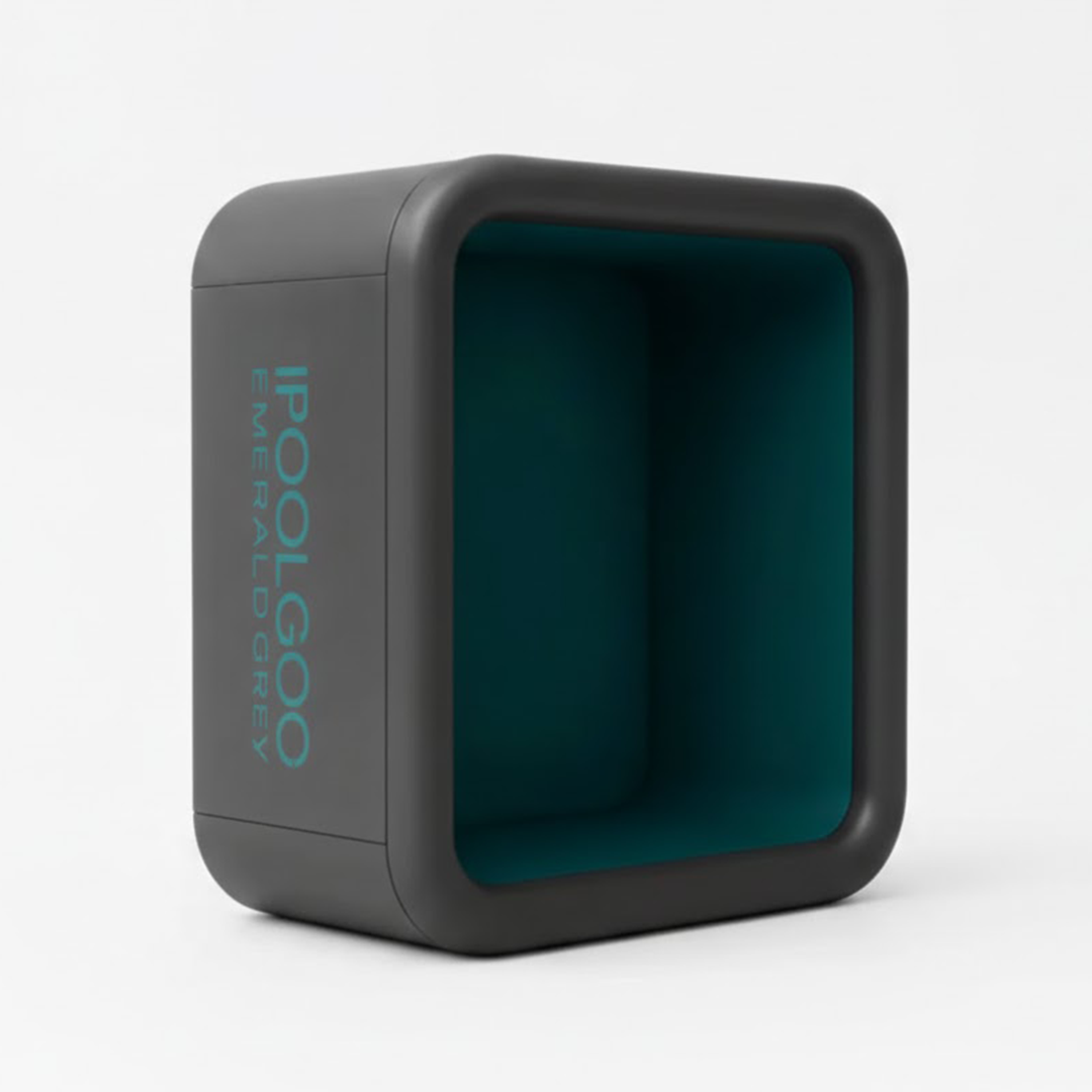 Piscine hors‑sol rigide rectangulaire